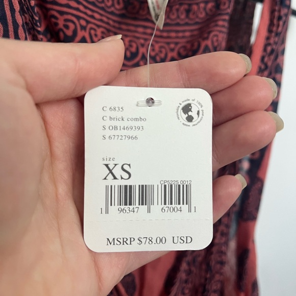 Free People Soul Of The Sun Bodysuit Size XS NWT - Picture 7 of 8